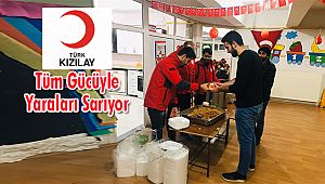 Kızılay Tüm Gücüyle Yaraları Sarıyor