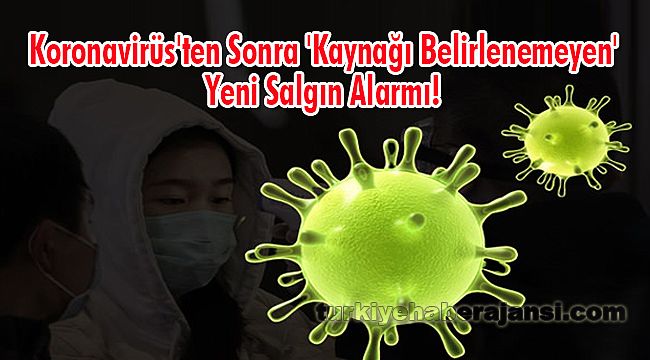 Koronavirüs'ten Sonra 'Kaynağı Belirlenemeyen' Yeni Salgın Alarmı!