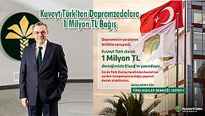 Kuveyt Türk’ten Depremzedelere 1 Milyon TL Bağış