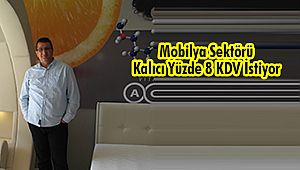 Mobilya Sektörü Kalıcı Yüzde 8 KDV İstiyor