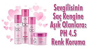 Sevgilisinin Saç Rengine Aşık Olanlara; PH 4.5 Renk Koruma