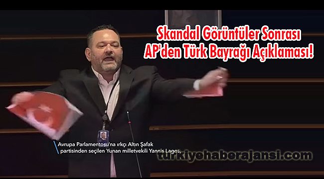 Skandal Görüntüler Sonrası AP'den Türk Bayrağı Açıklaması!