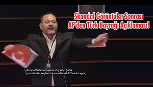 Skandal Görüntüler Sonrası AP'den Türk Bayrağı Açıklaması!