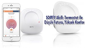 SOMFY Akıllı Termostat ile Düşük Fatura, Yüksek Konfor