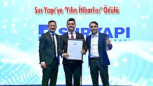 Sur Yapı’ya ‘Yılın İtibarlısı’ Ödülü