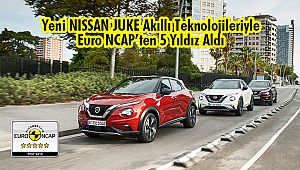 Yeni NISSAN JUKE Akıllı Teknolojileriyle Euro NCAP’ten 5 Yıldız Aldı