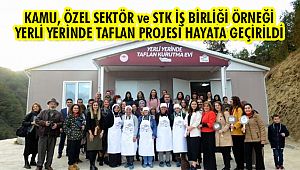 'Yerli Yerinde Taflan Projesi' Hayata Geçirildi