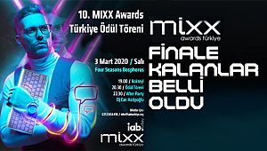 10. MIXX AWARDS Türkiye’de Finale Kalanlar Belli Oldu
