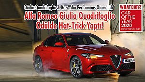 Alfa Romeo Giulia Quadrifoglio Ödülde Hat-Trick Yaptı!