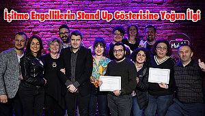 İşitme Engellilerin Stand Up Gösterisine Yoğun İlgi