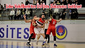 Lider VakıfBank'tan Üst Üste Dokuzuncu Galibiyet