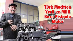 Türk Mucitten Yerli ve Milli Kare Pistonlu Motor