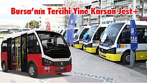 Bursa’nın Tercihi Yine Karsan Jest+