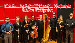 Christian Jost, Gedik Sanat’ın Projesiyle İlk Kez Türkiye’de