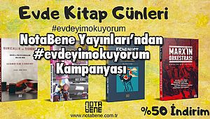 NotaBene Yayınları’ndan #evdeyimokuyorum Kampanyası