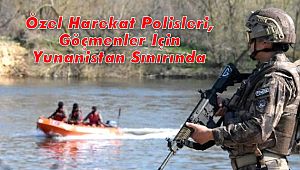Özel Harekat Polisleri, Göçmenleri İçin Yunanistan Sınırında
