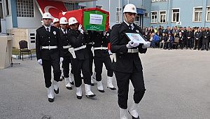 Polis memuru kalbine yenildi 