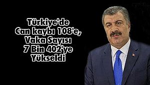 Türkiye'de Koronavirüsten Can Kaybı 108'e, Vaka Sayısı 7402'ye Yükseldi