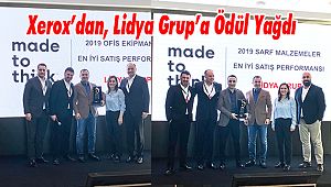 Xerox’dan, Lidya Grup’a Ödül Yağdı