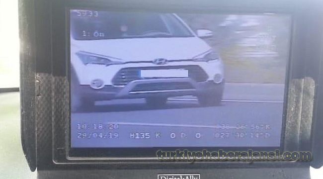 4 günde 19 bin 895 sürücüye hız ihlalinden CEZA kesildi