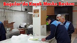 Bağcılar’da Kaçak Maske Baskını