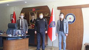 Çankırı Emniyete 100 adet siperlik HEDİYE edildi 