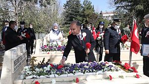 EGM Aktaş'tan Polis Şehitliği’ne ZİYARET 