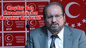 Haydar Baş Koronavirüsten Hayatını Kaybetti!