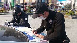 Polis sokağa çıkma yasağına uymayanları AFFETMİYOR ..!