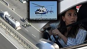 Trafik Havadan Denetlendi, 39 sürücüye CEZA kesildi.. 