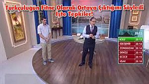 Türkçülüğün Fitne Olarak Ortaya Çıktığını Söyledi