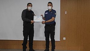 Yılın başarılı polisleri ödüllendirildi 