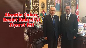 Alaattin Çakıcı, Devlet Bahçeli'yi Ziyaret Etti