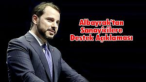Albayrak'tan Sanayicilere Destek Açıklaması