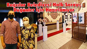 Bağcılar Belediyesi Halk Sarayı, Düğünler İçin Hazırlanıyor