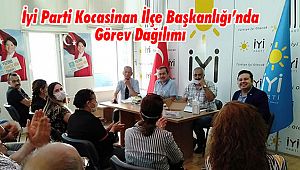 İyi Parti Kocasinan İlçe Başkanlığı’nda Görev Dağılımı