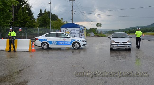 Radara yakalanan 41 bin 270 sürücüye CEZA
