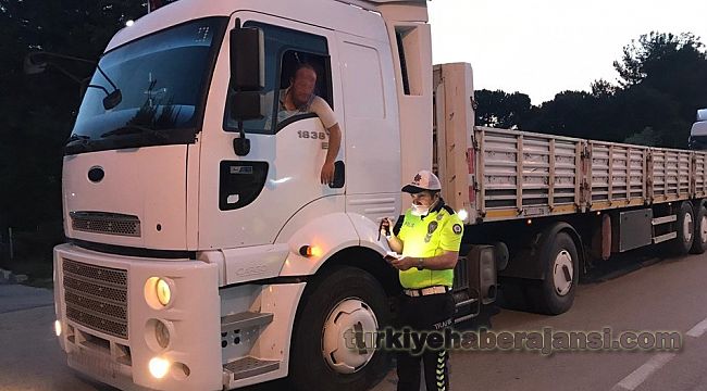 Yük taşımacılığı yapan 46 bin 620 araç denetlendi
