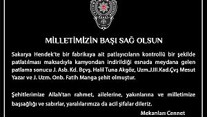EGM'den şehit jandarmalar için TAZİYE mesajı 