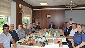 Giresun'dan tayini çıkan Emniyet Şube Müdürlerine VEDA YEMEĞİ