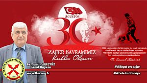 Başkan Güleçyüz'den Zafer Bayramı Kutlama Mesajı 