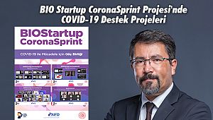 BIO Startup CoronaSprint Projesi'nde COVID-19 Destek Projeleri