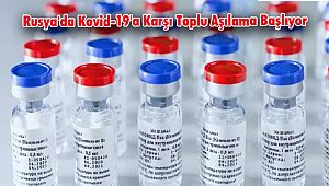 Bir Ay İçinde, Rusya'da Kovid-19'a Karşı Toplu Aşılama Başlıyor