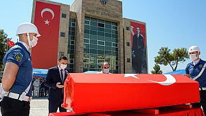 Emniyet Müdürü Osman Bagatır, ebedi yolculuğuna uğurlandı