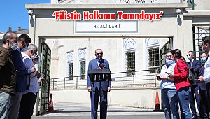 Erdoğan, 'Filistin Halkının Yanındayız'