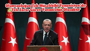 'Tek Zarar Gören Yunanistan Olacaktır'