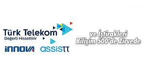 Türk Telekom ve İştirakleri Bilişim 500’de Zirvede