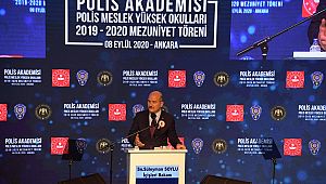 Bakan Soylu, PMYO mezuniyet törenine katıldı