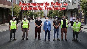 Bayrampaşa’da Yollar Ve Kaldırımlar Yenileniyor