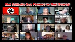 Dini Sohbette Gay Pornosu ve Nazi Bayrağı